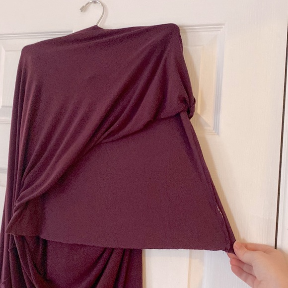 Free People Plum Stretch Maxi Skirt - Picture 6 of 10